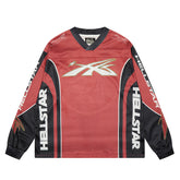 Hellstar Long Sleeve Shirts Hip-hop loose oversize